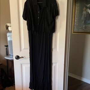Elegant Jane Ashley Black Women's Dress